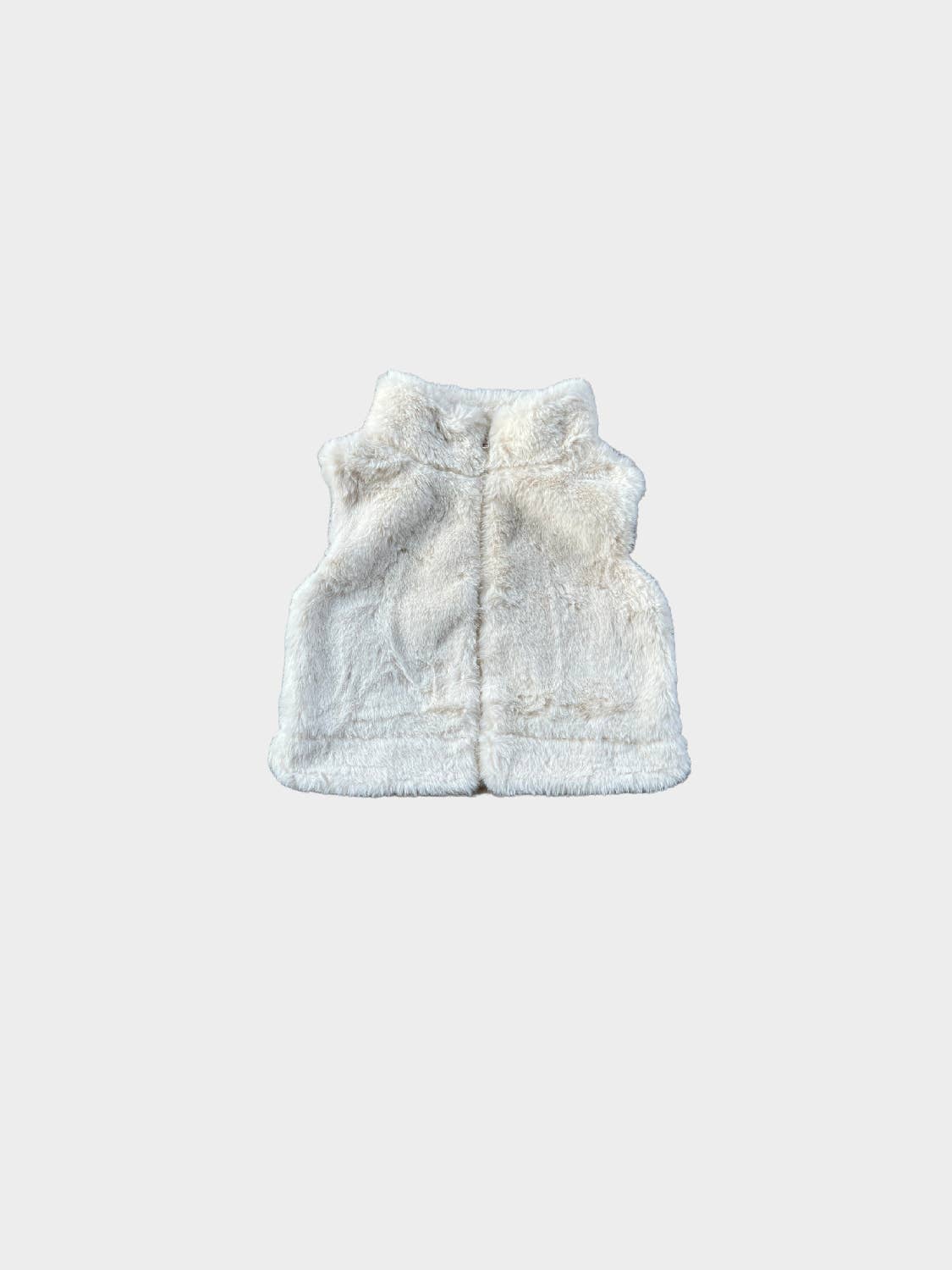 Fur Vest - Cream