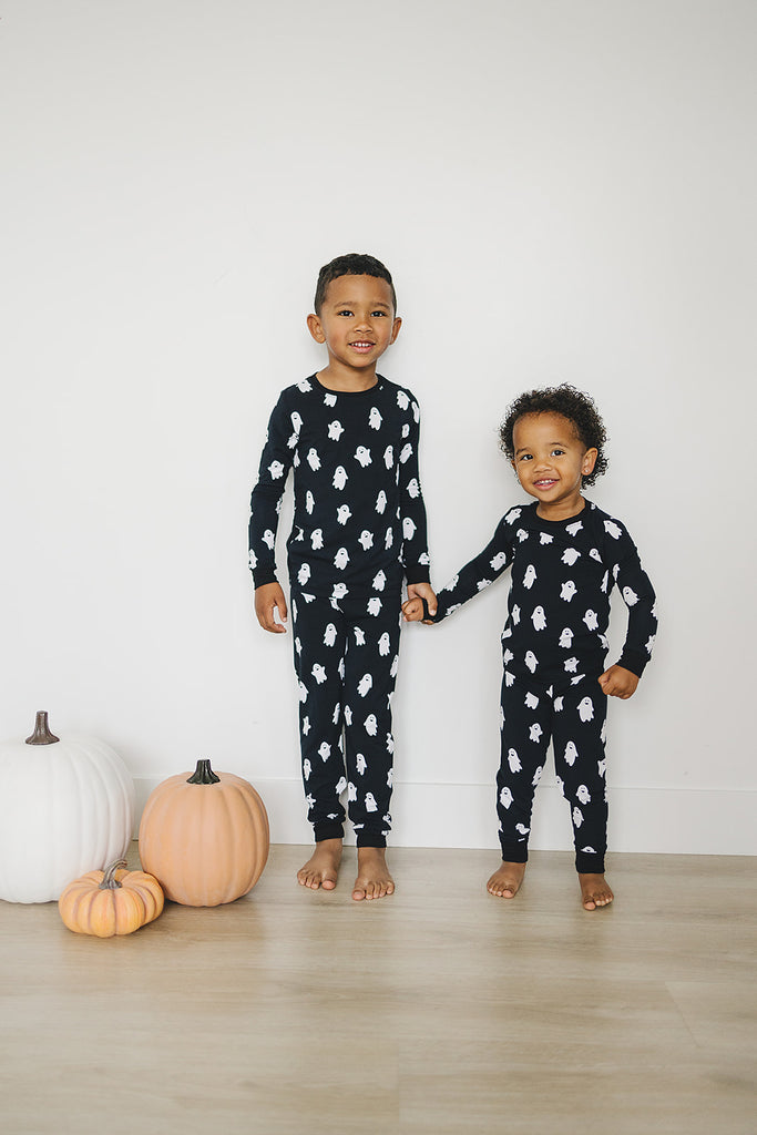 Ghost Bamboo Two-piece Cozy Set by Mebie Baby – Avery and Everett