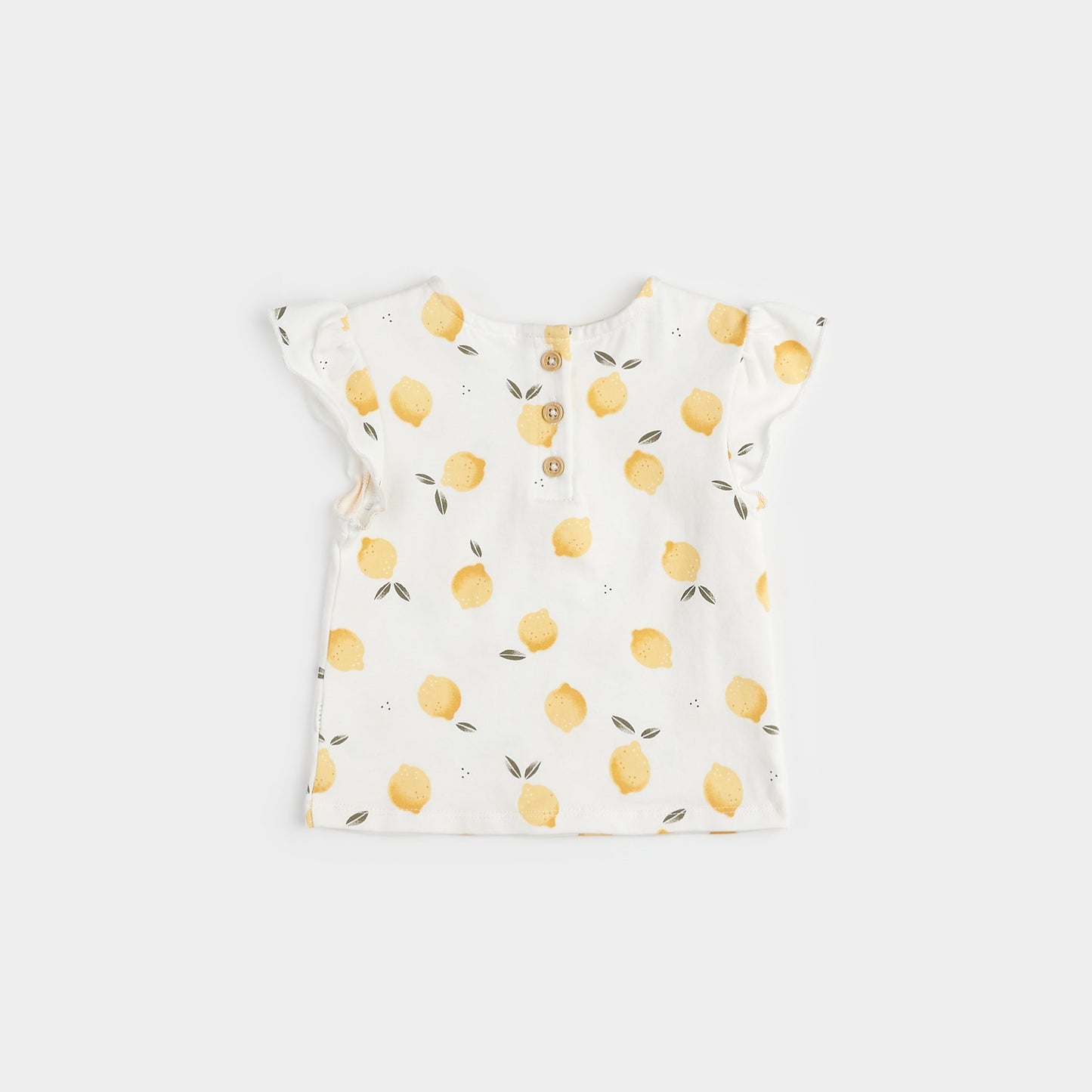 Lemon Print Shorts Set