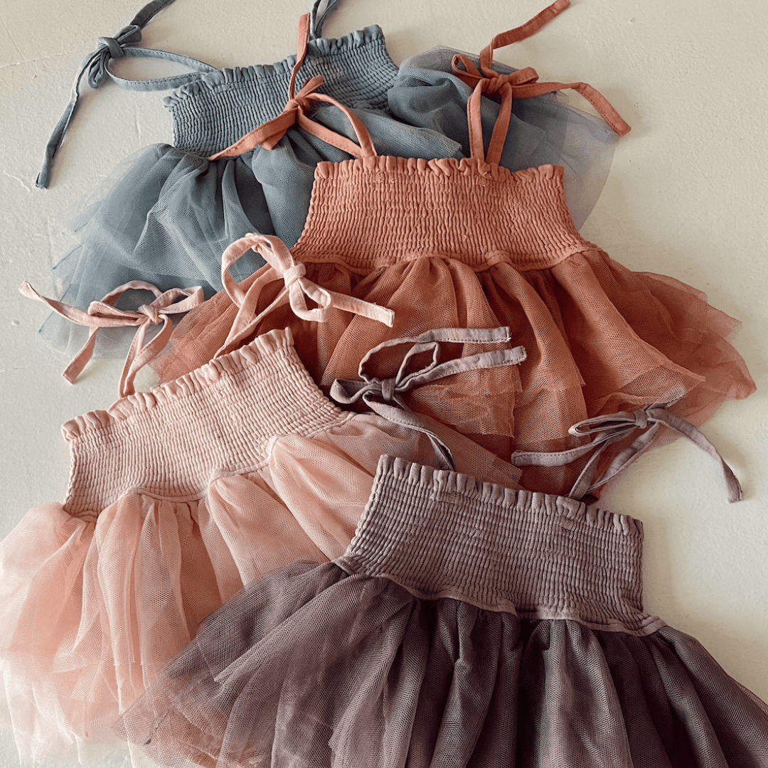 Soft Chambray Muslin Tutu Bubble