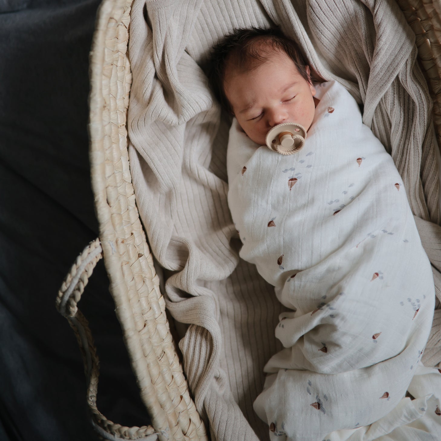 Organic cotton swaddle discount blanket