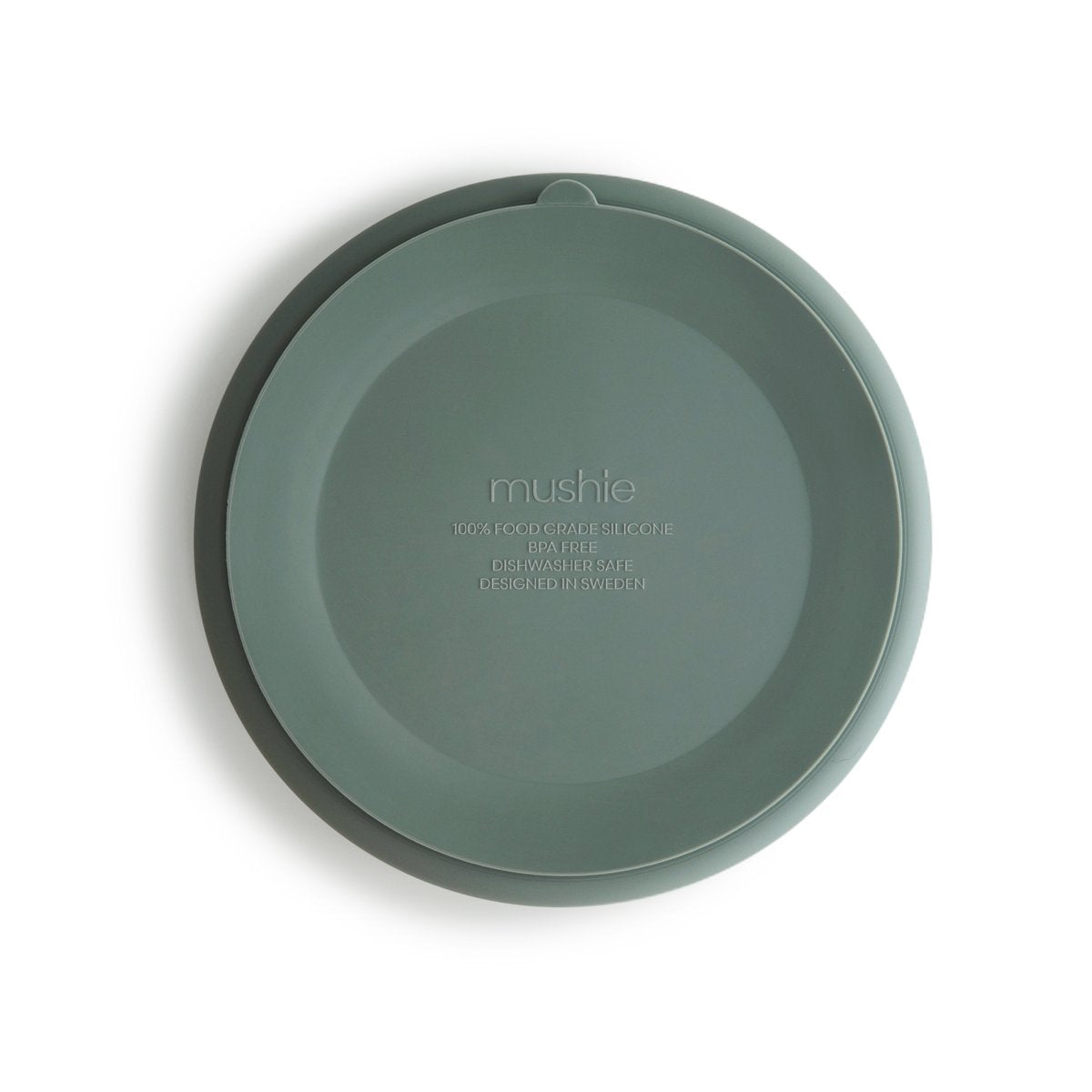 Silicone Suction Plate (Cambridge Blue)