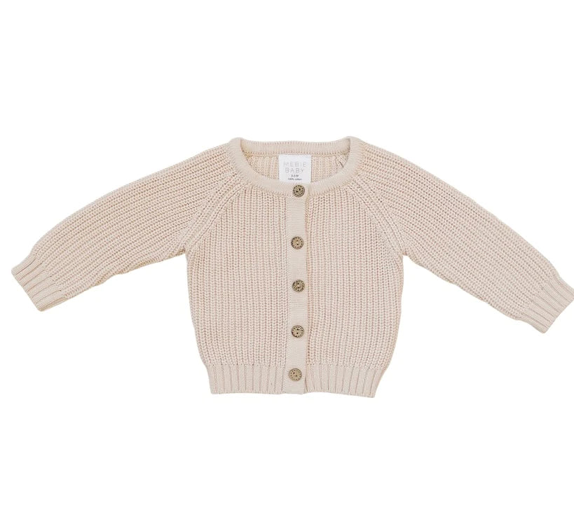 Cream Knit Cardigan by Mebie Baby Avery and Everett