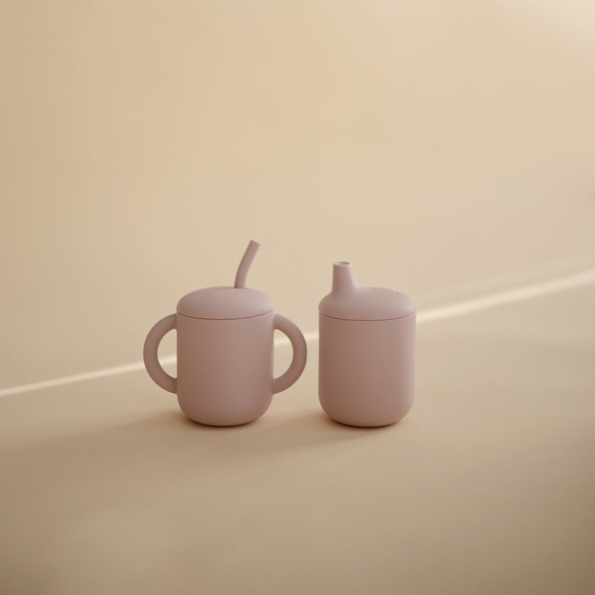 Silicone Sippy Cup (Soft Lilac)