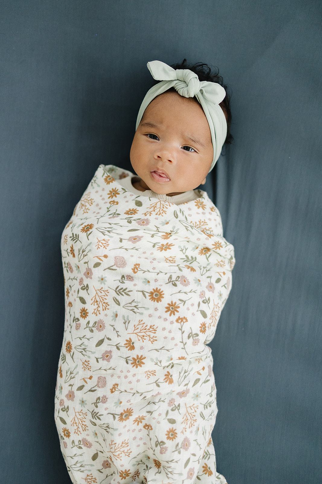 Newborn best sale floral swaddle