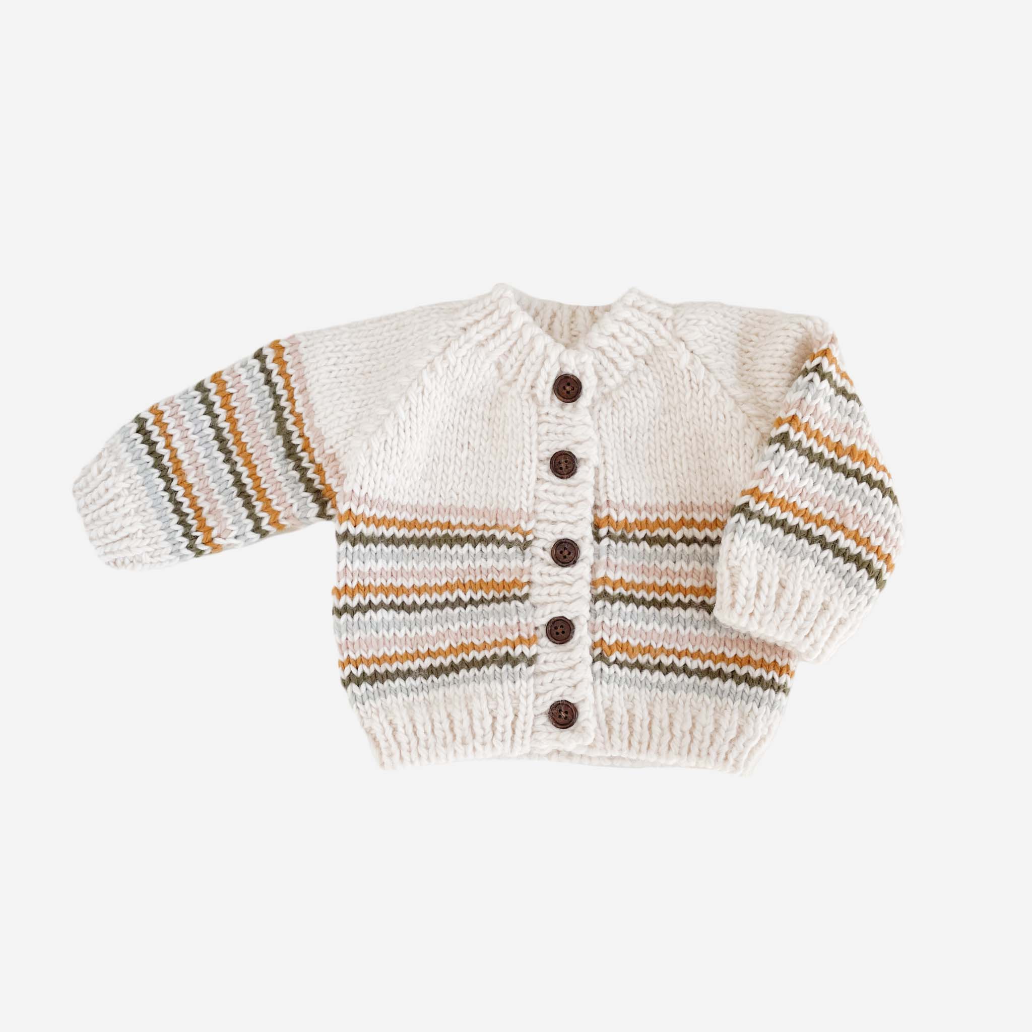 Pastel rainbow hotsell knit cardigan