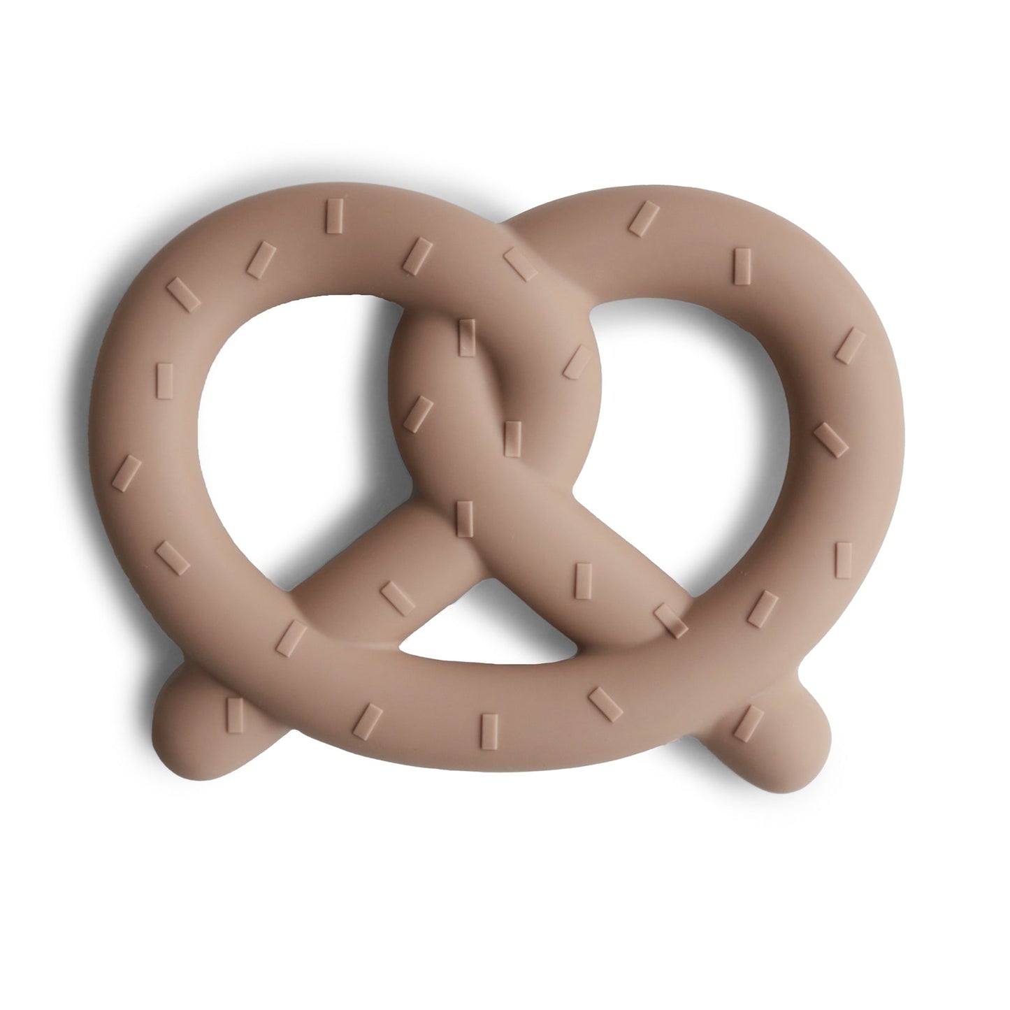 Baby Pretzel Silicone Teether (Natural)