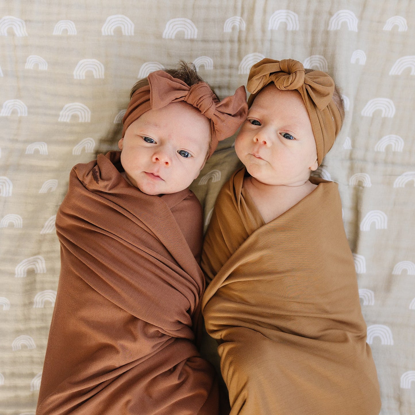 Rust Bamboo Swaddle