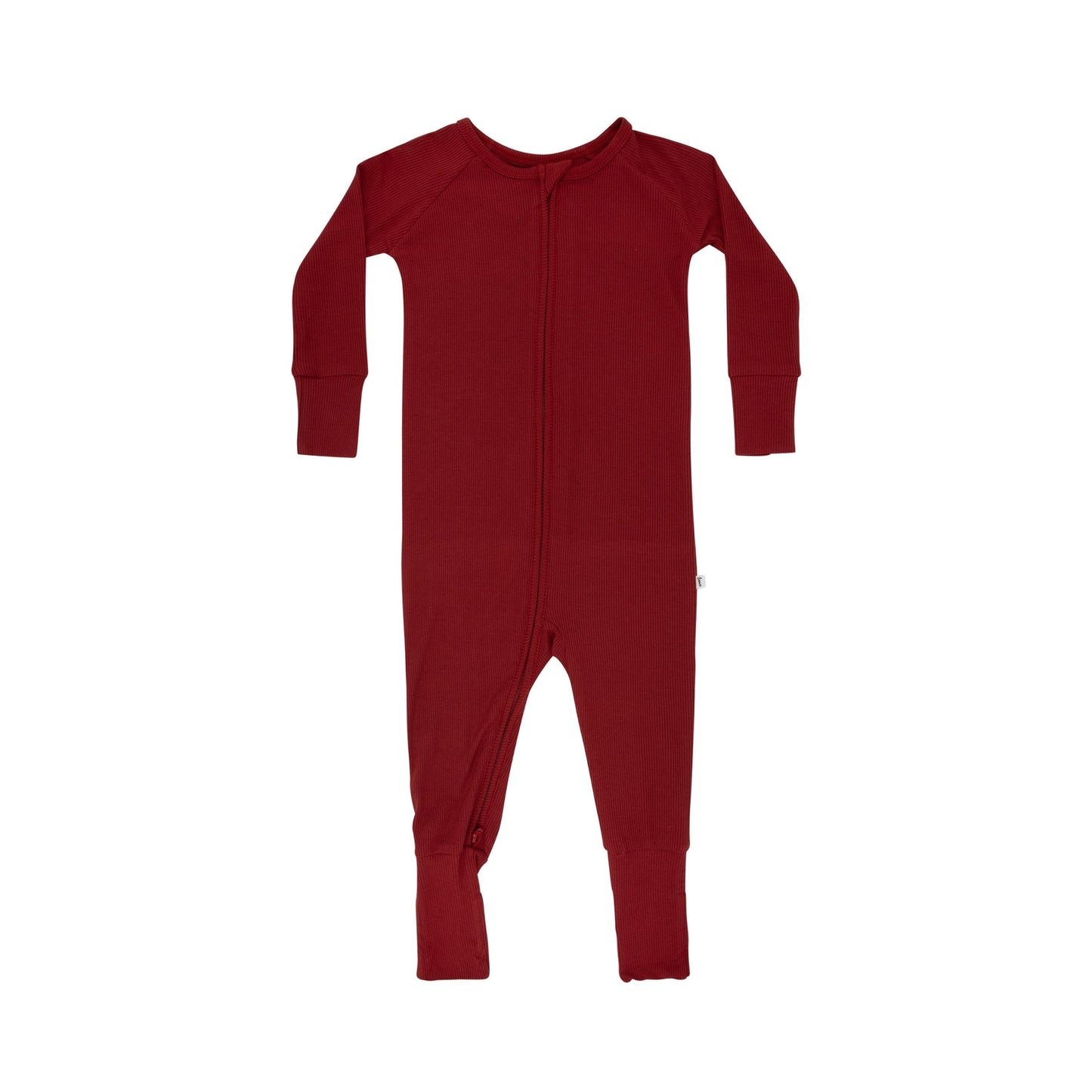 
                  
                    Berry Red Small Ribbed Zip Romper
                  
                