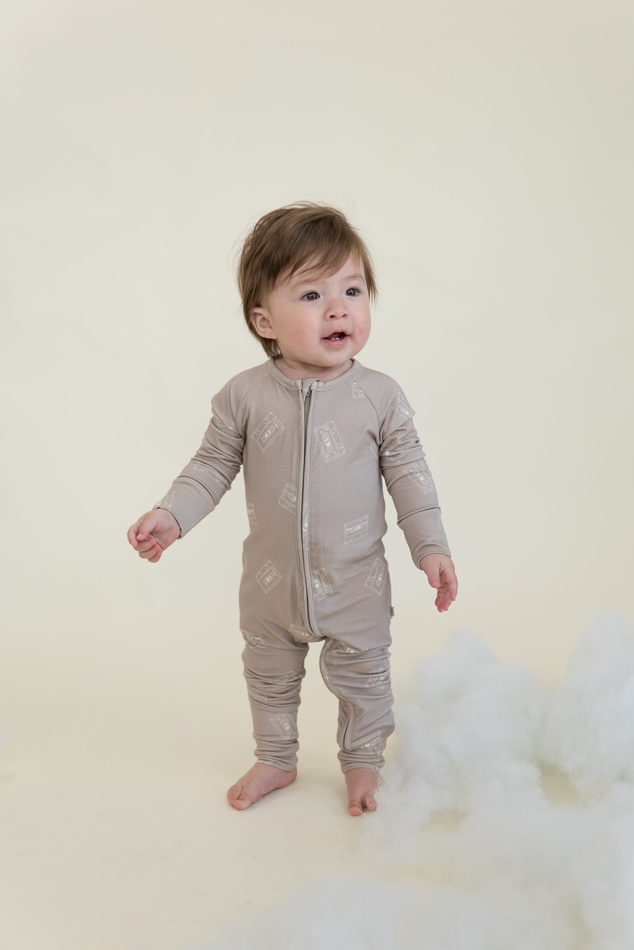
                  
                    Cassette | Bamboo Zip Romper
                  
                