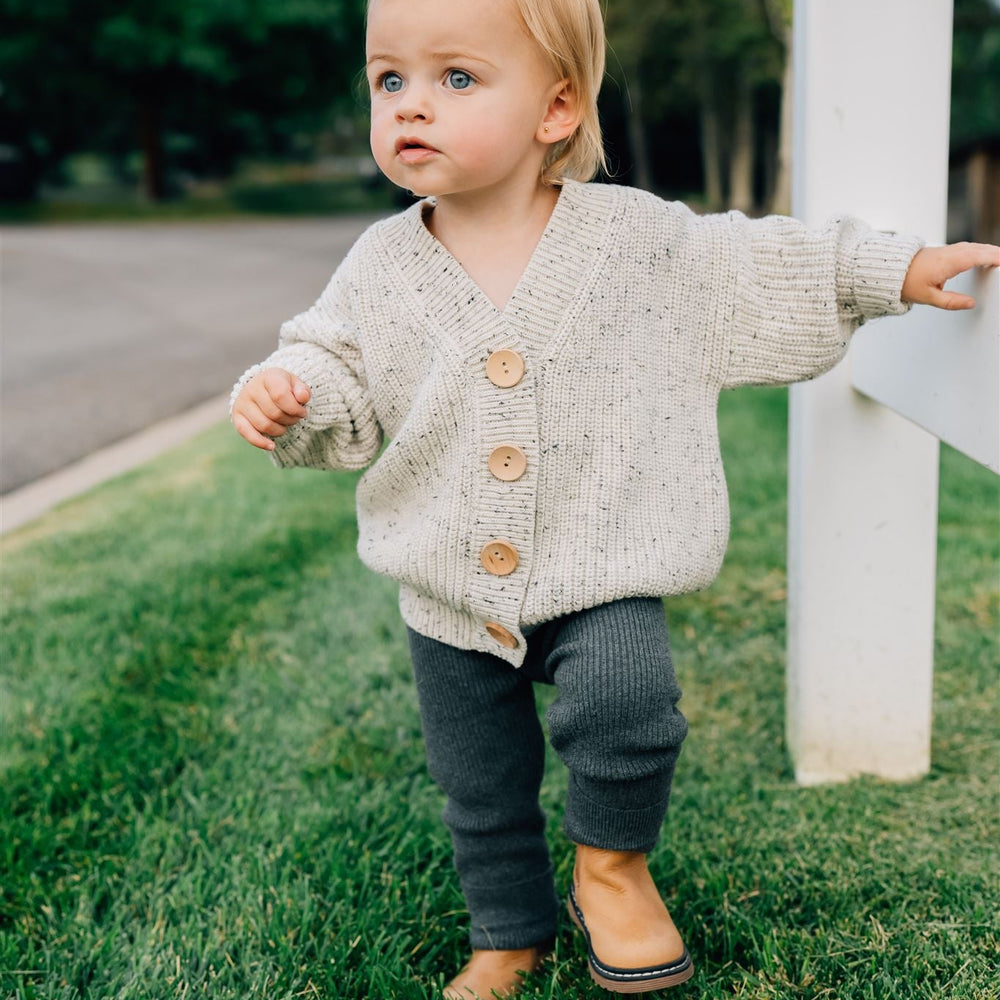 
                  
                    Charcoal Knit Leggings
                  
                