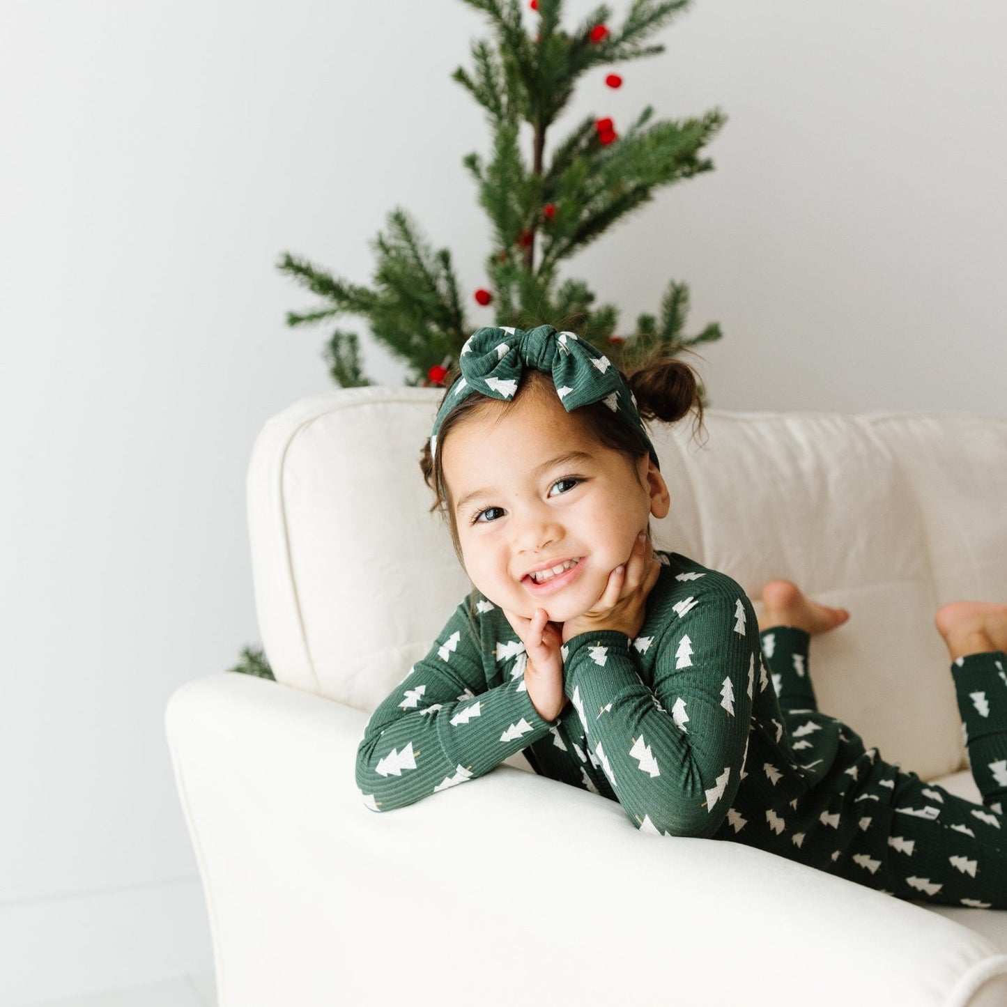 
                  
                    Christmas Trees Small Ribbed Zip Romper
                  
                