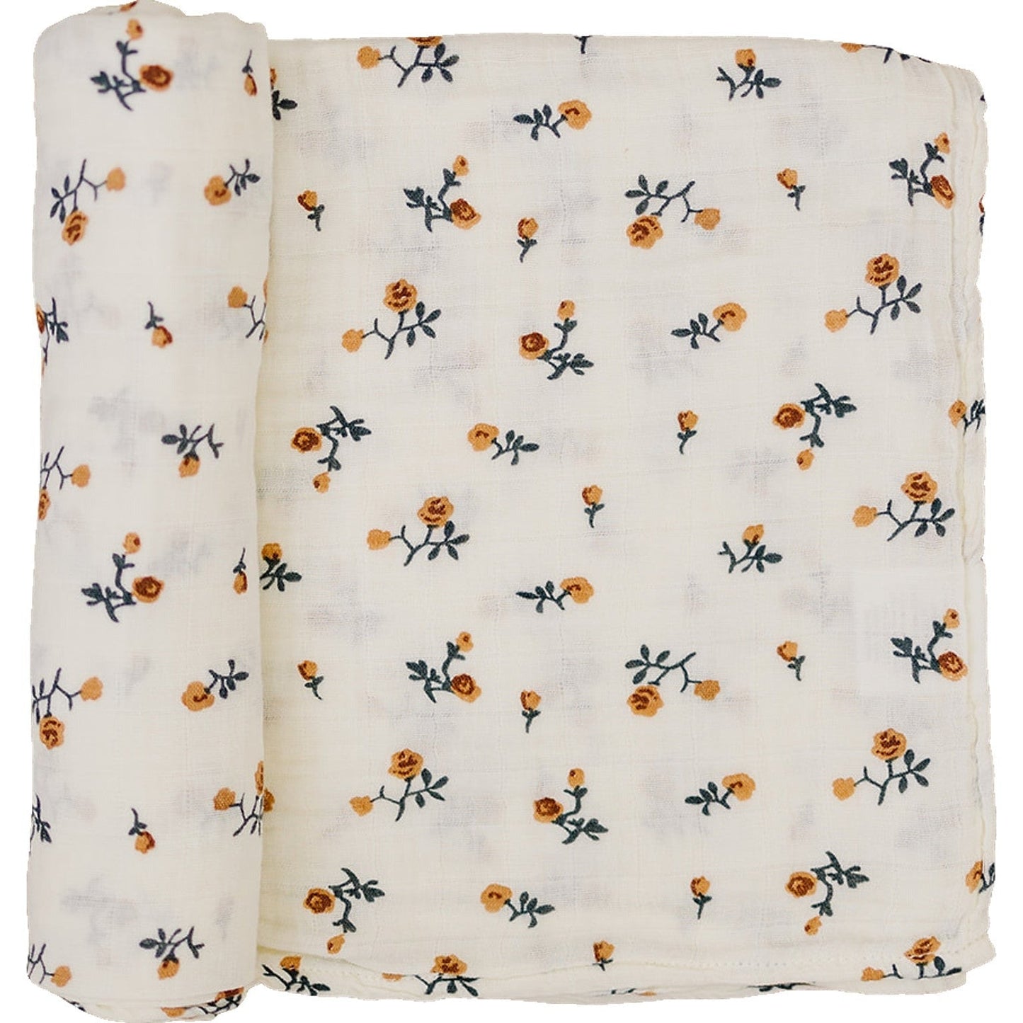 
                  
                    Cream Floral Muslin Swaddle Blanket
                  
                