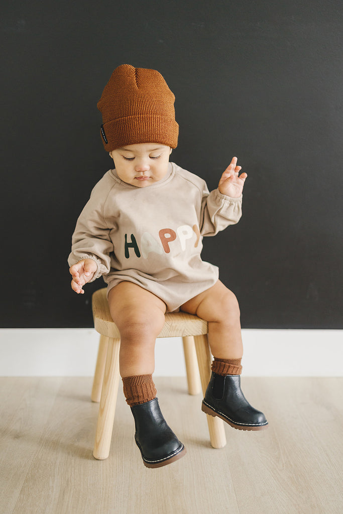 
                  
                    Happy French Terry Bodysuit
                  
                