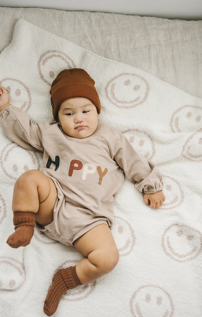 
                  
                    Happy French Terry Bodysuit
                  
                