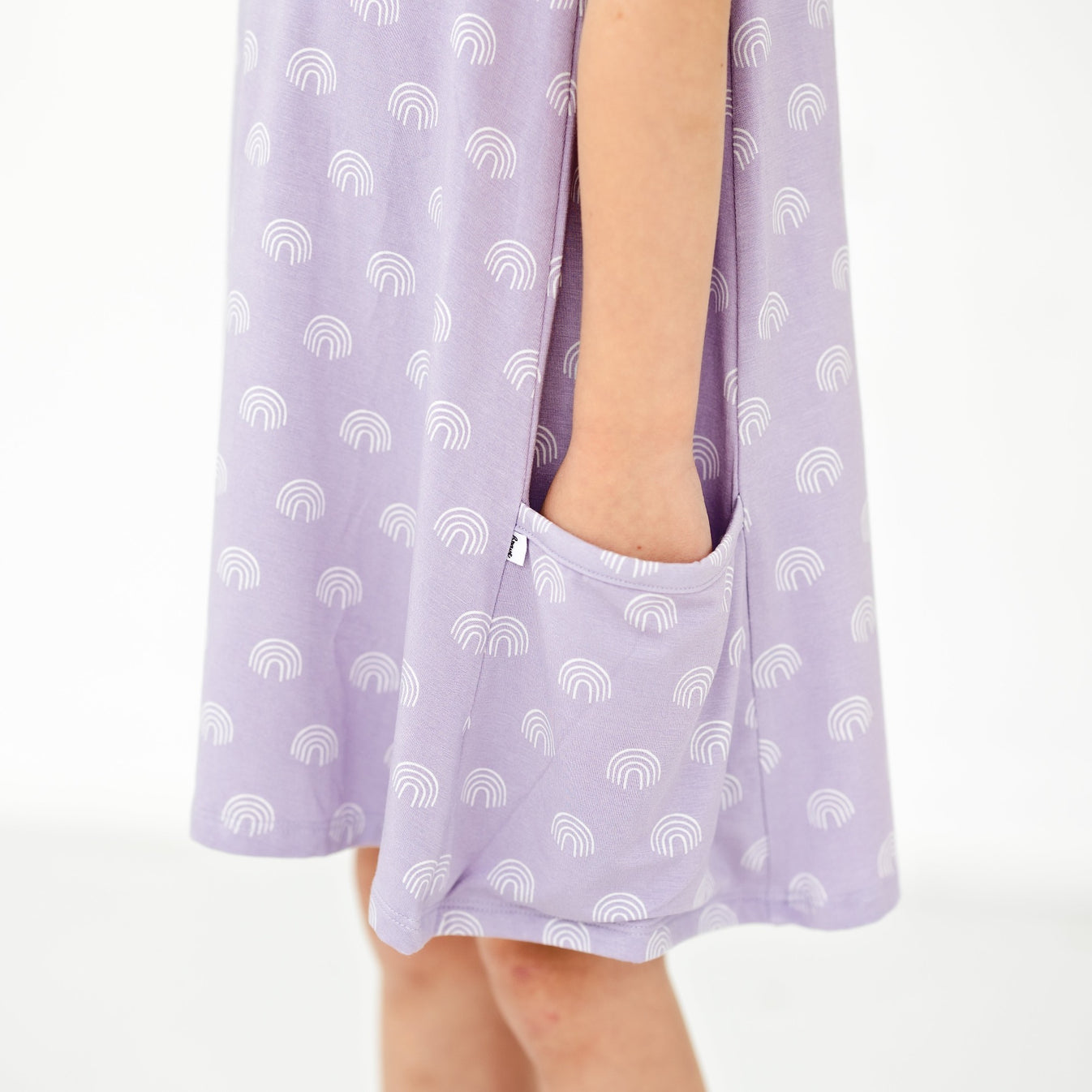 
                  
                    Lavender Rainbows Pocket Dress
                  
                