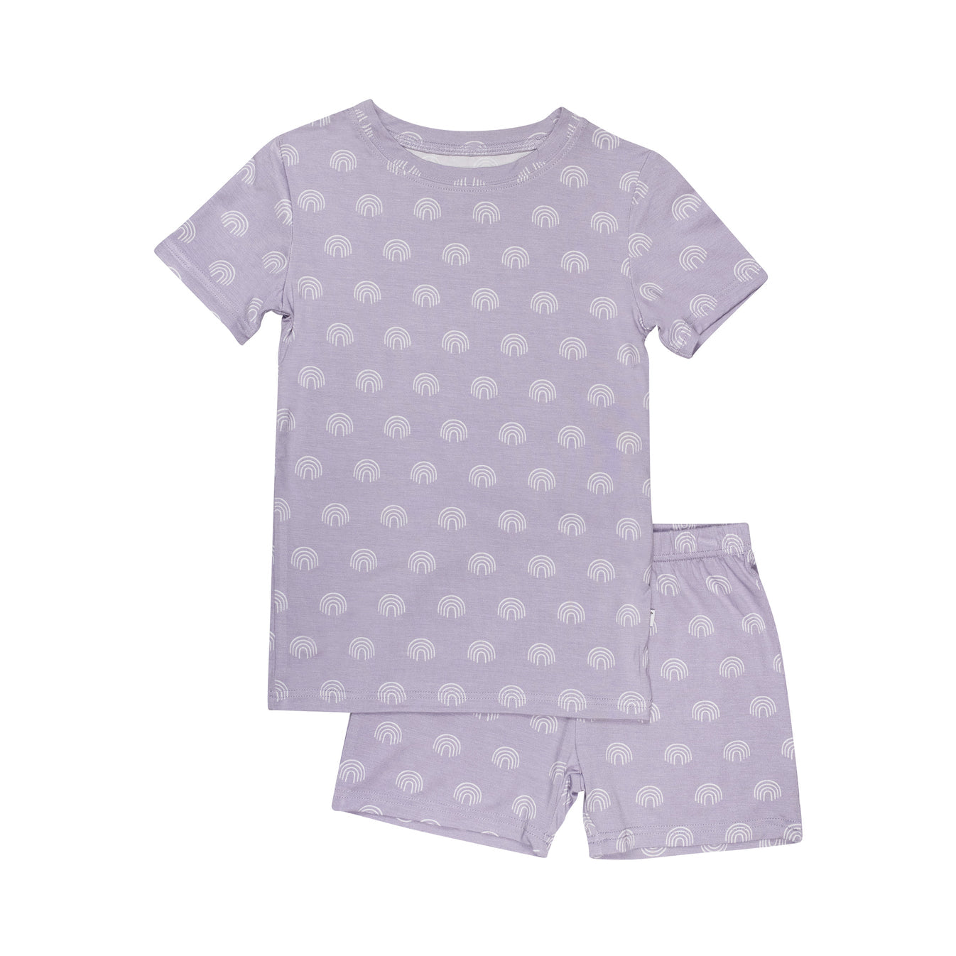  Little Girls All in One Under Shorts - Lavender - 2