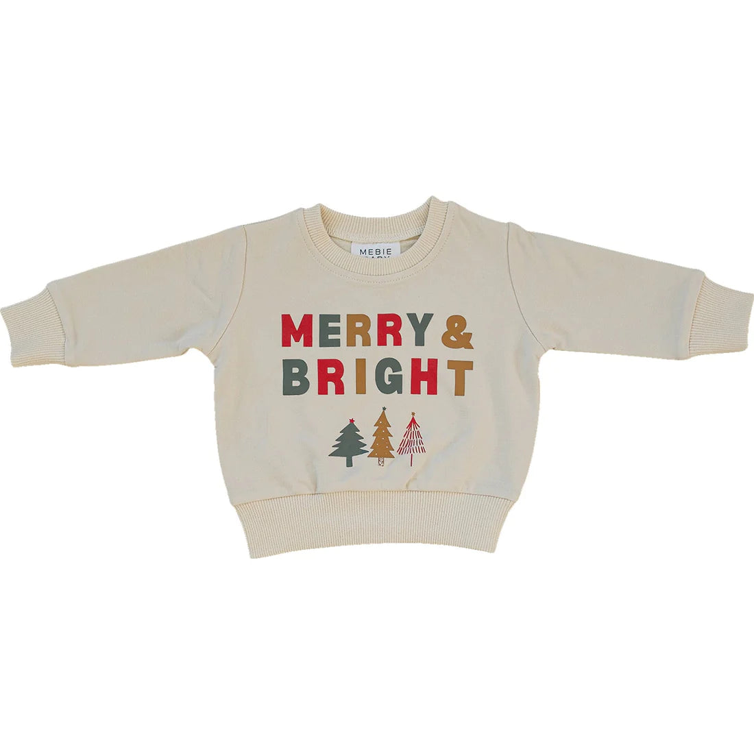 Merry + Bright French Terry Crew Neck