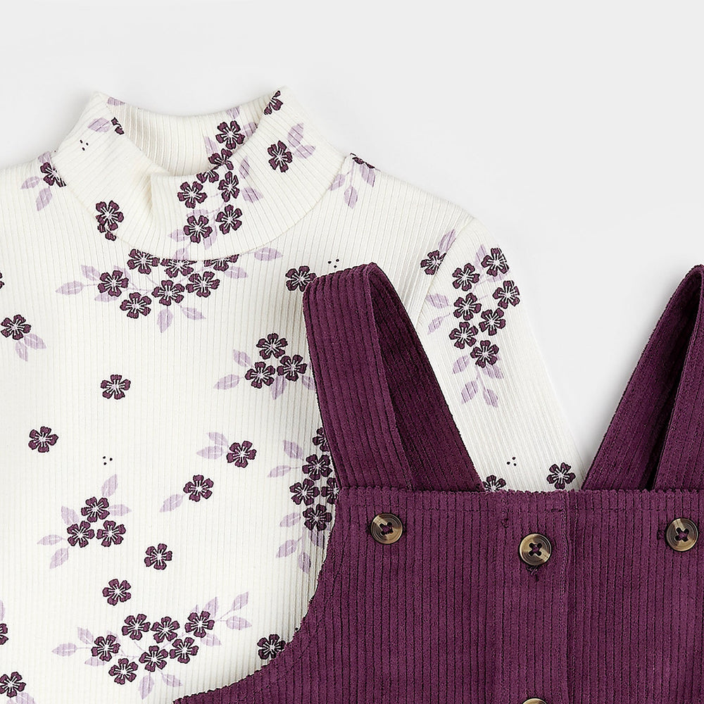 dark purple overall dress Girls: The Naomi Purple Overalls Shop the Mint