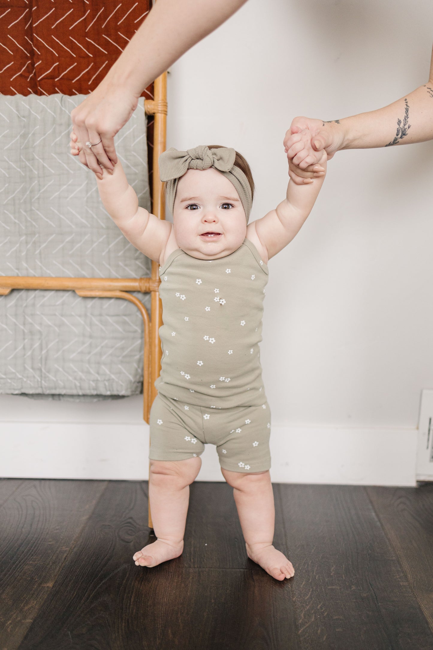 
                  
                    Sage Floral Tank + Biker Short Set
                  
                