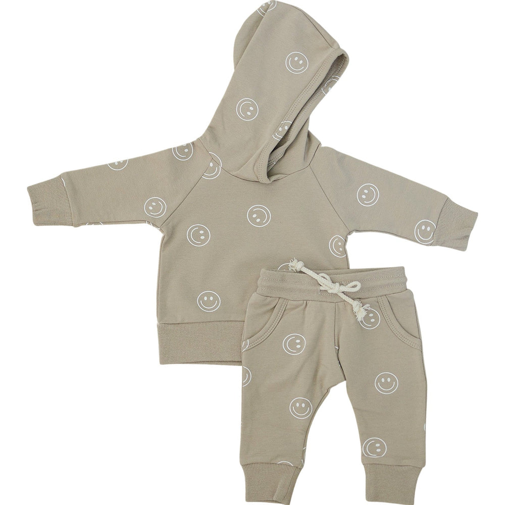 
                  
                    Smiley French Terry Hoodie Set
                  
                