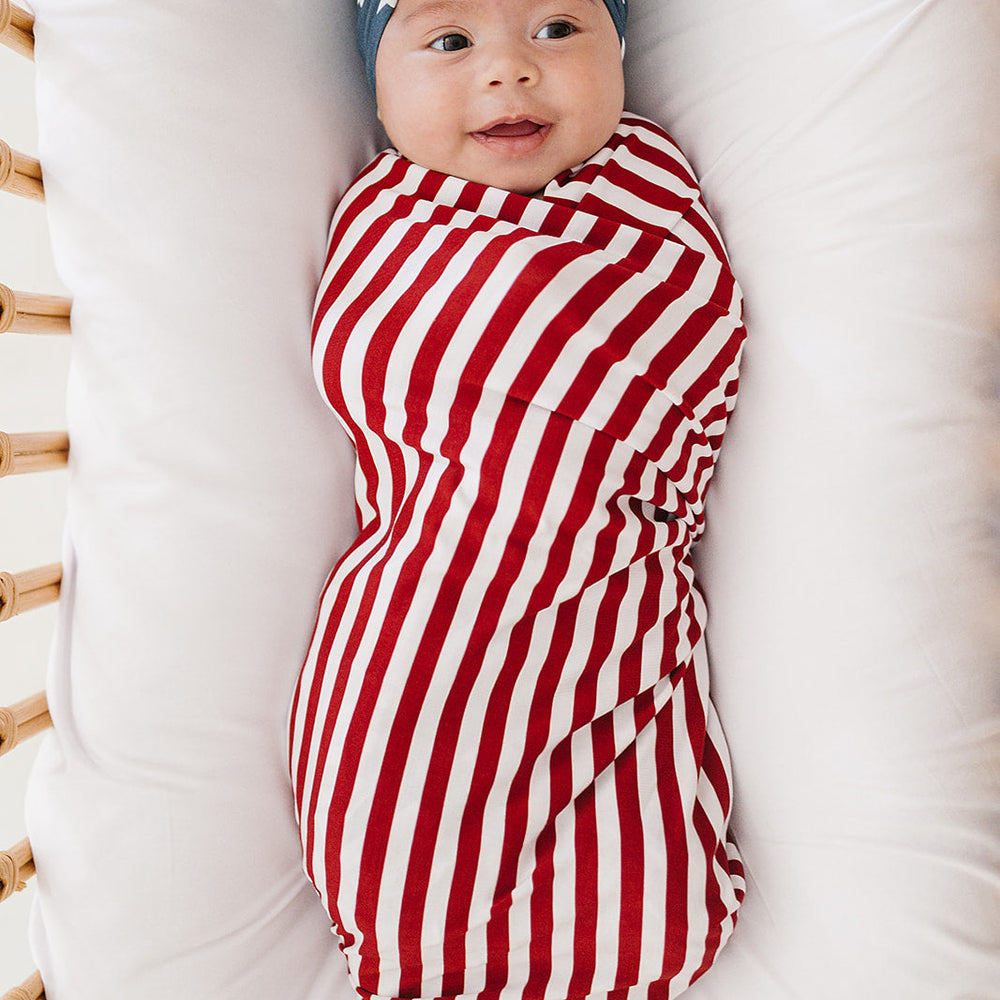 
                  
                    Stripes Bamboo Stretch Swaddle
                  
                