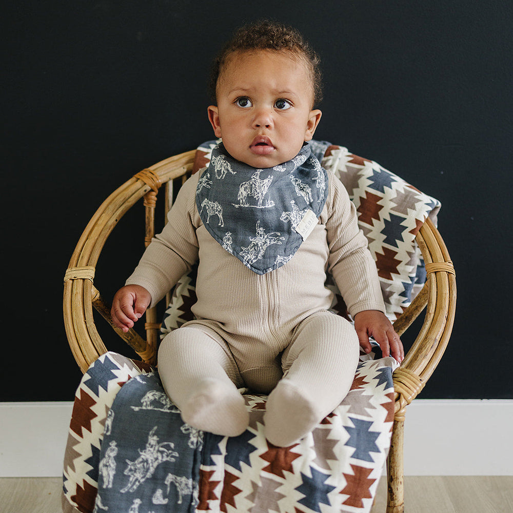 
                  
                    Wild West Muslin Bib
                  
                