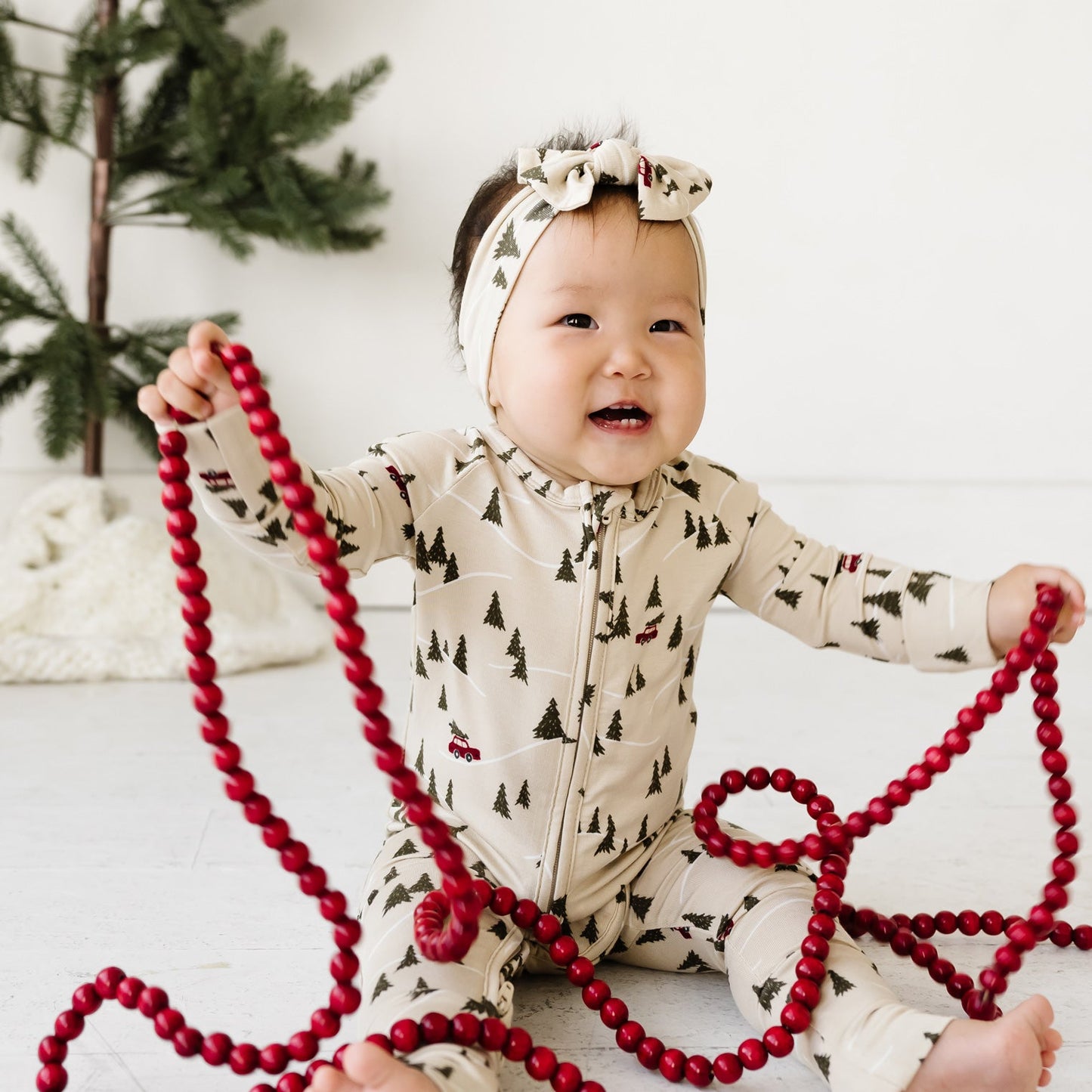 
                  
                    Winter Wonderland Zip Romper
                  
                