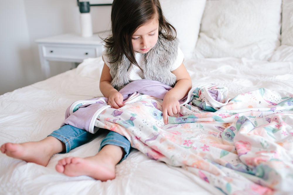 
                  
                    Bloom Three-Layer Quilt
                  
                