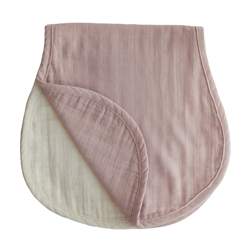 
                  
                    Muslin Burp Cloth Organic Cotton 2-Pack (Blush/Fog)
                  
                