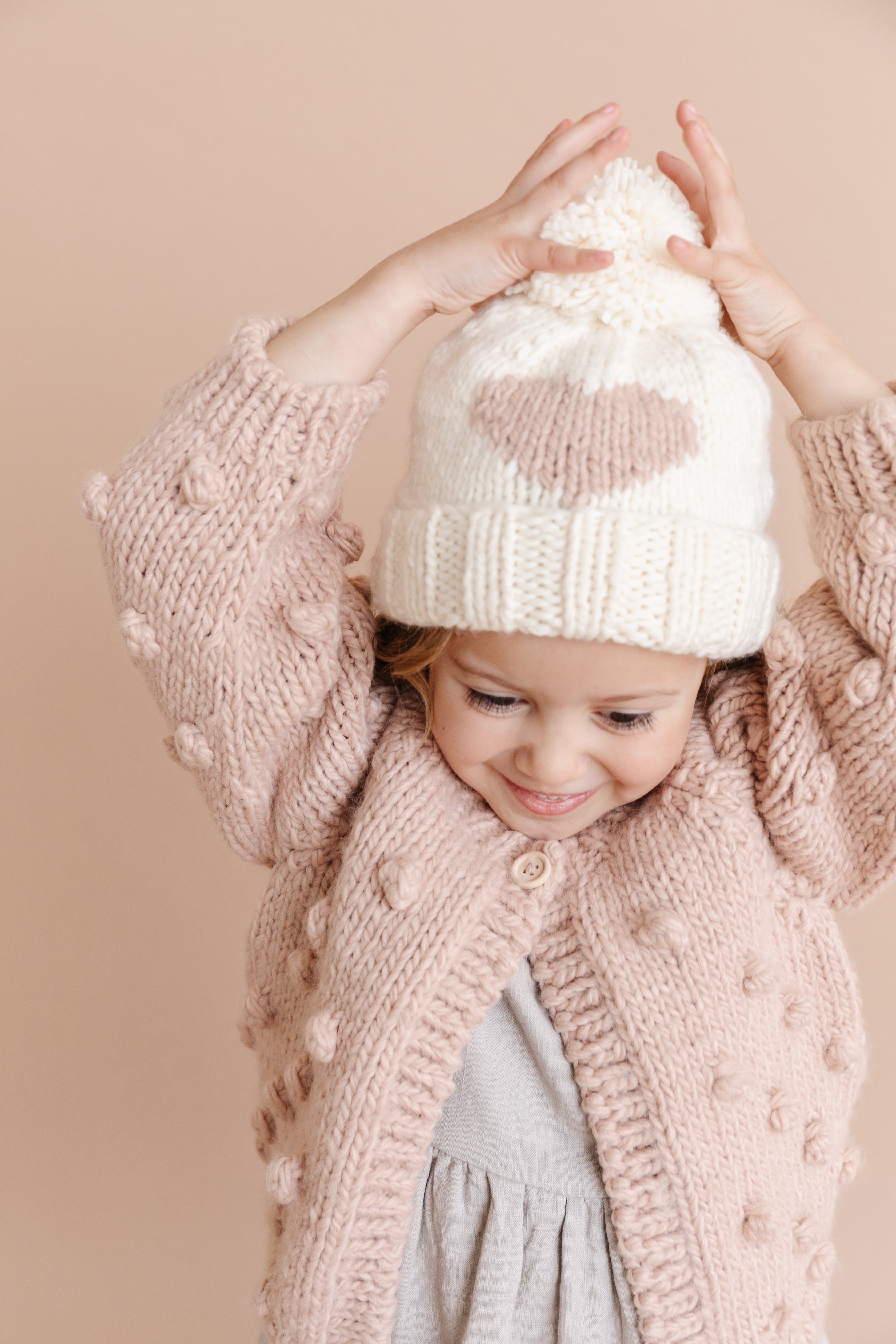 Blush Popcorn Cardigan by The Blueberry Hill – Avery and Everett