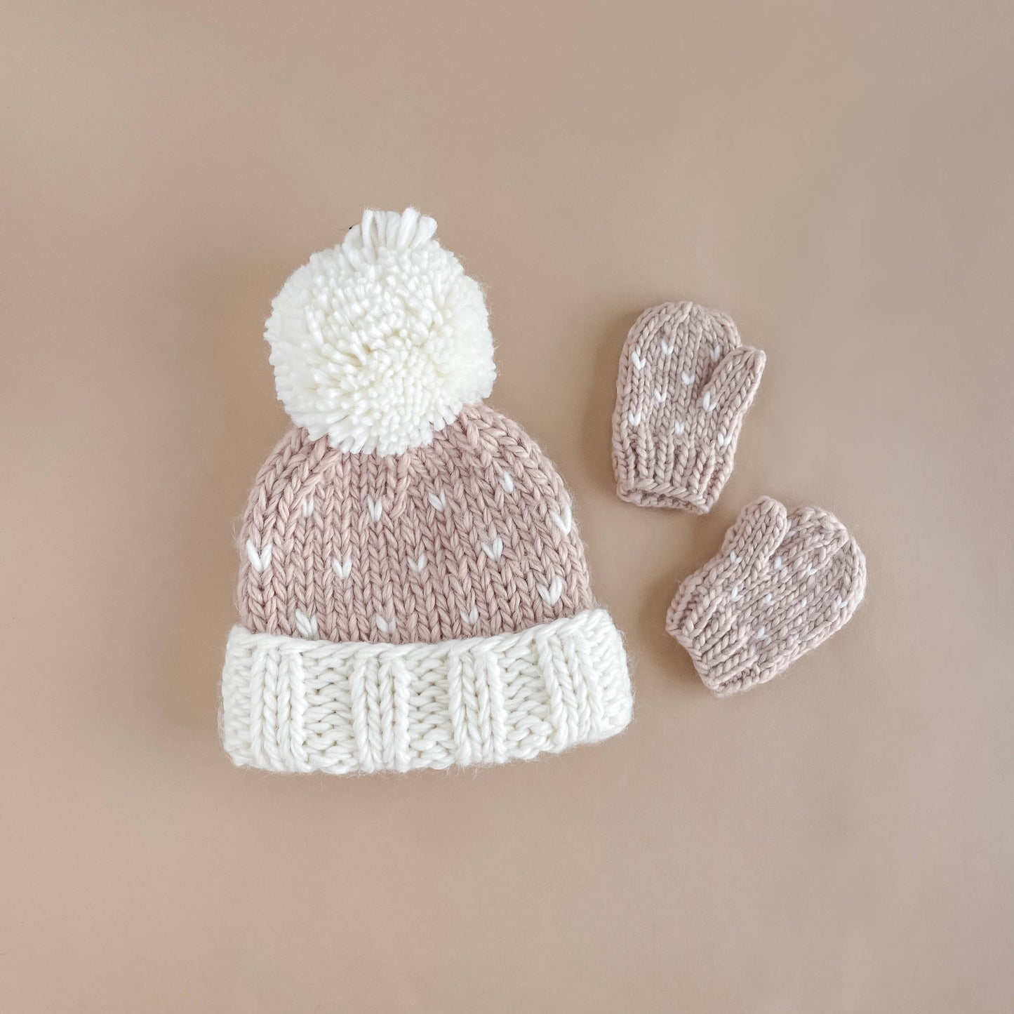
                  
                    Blush Sawyer Mittens
                  
                