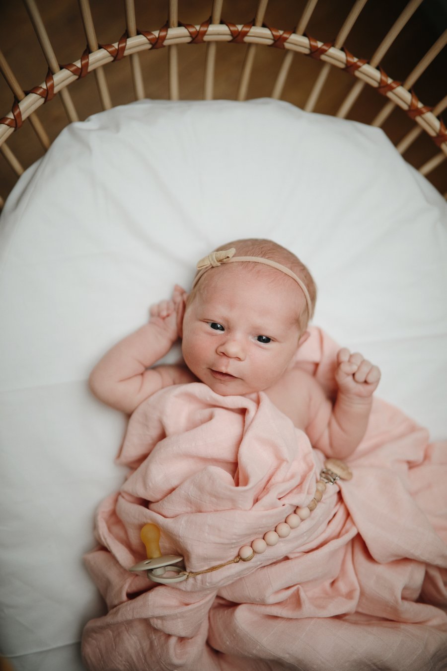 Blush swaddle sale