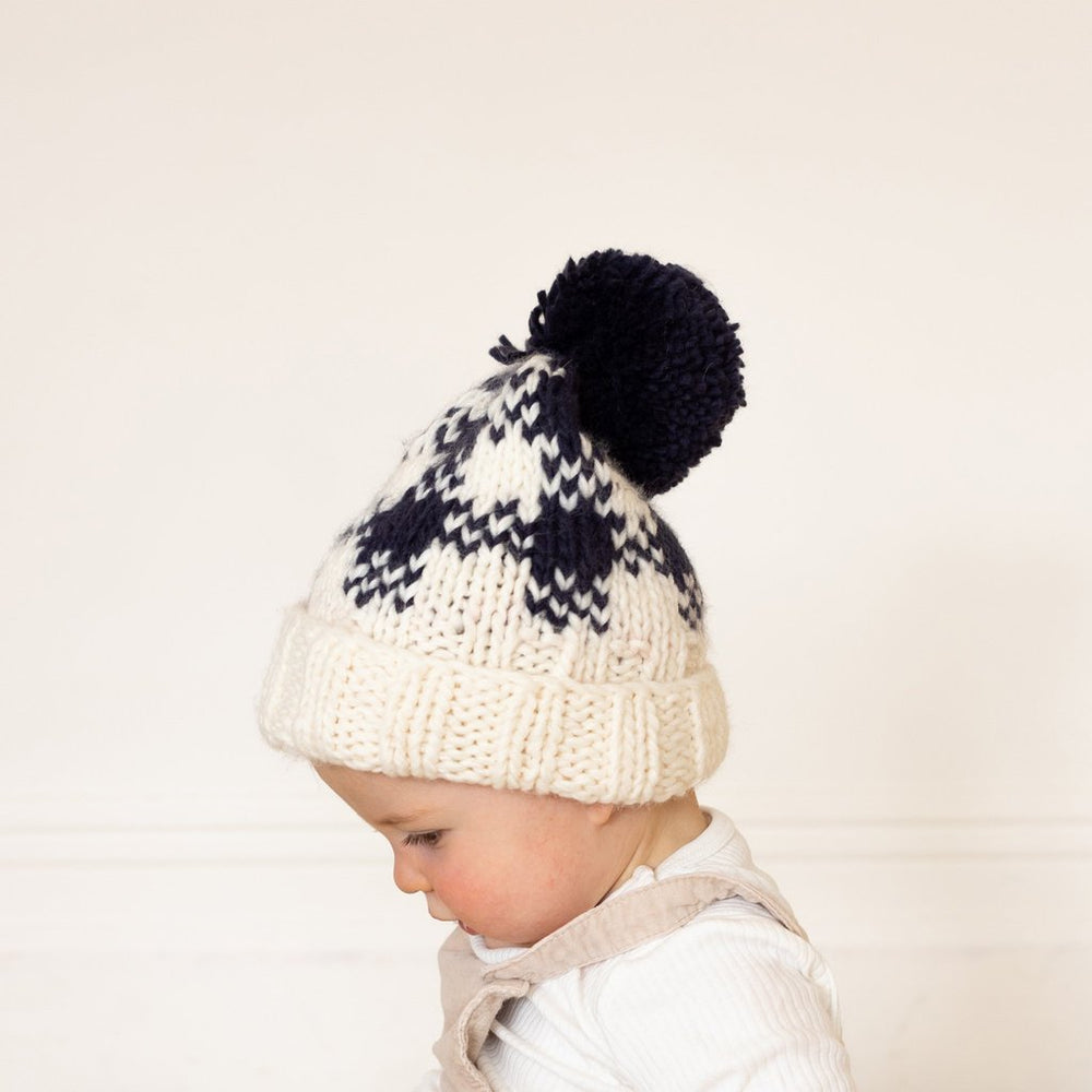 
                  
                    Navy Buffalo Check Hat
                  
                