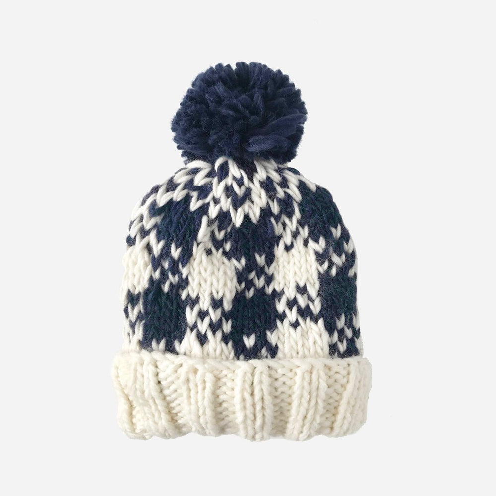 
                  
                    Navy Buffalo Check Hat
                  
                