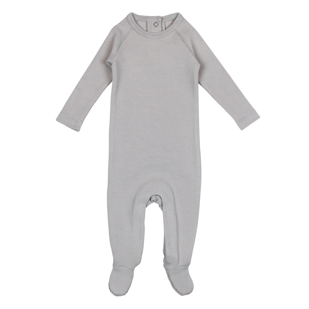 
                  
                    Corduroy Raglan Footie in Fog
                  
                