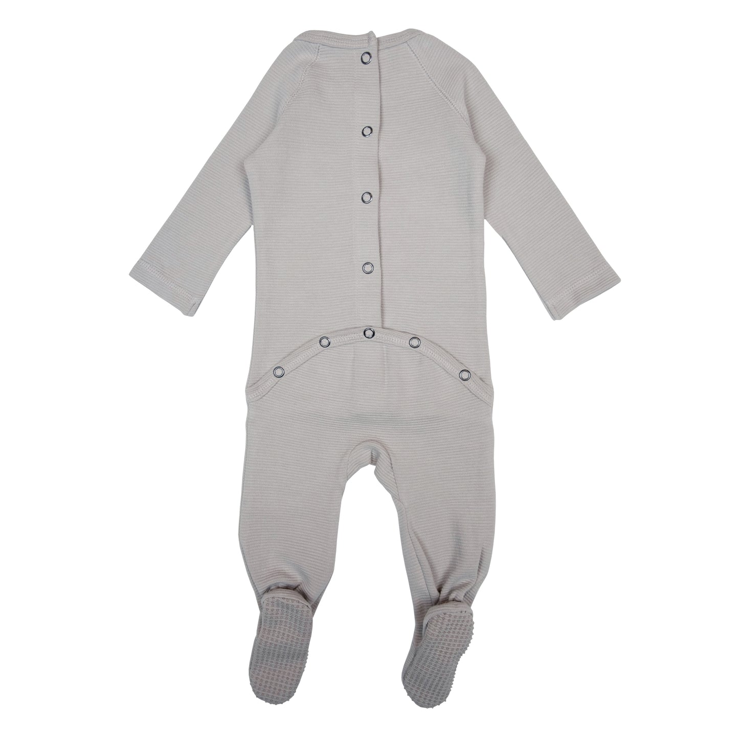 
                  
                    Corduroy Raglan Footie in Fog
                  
                