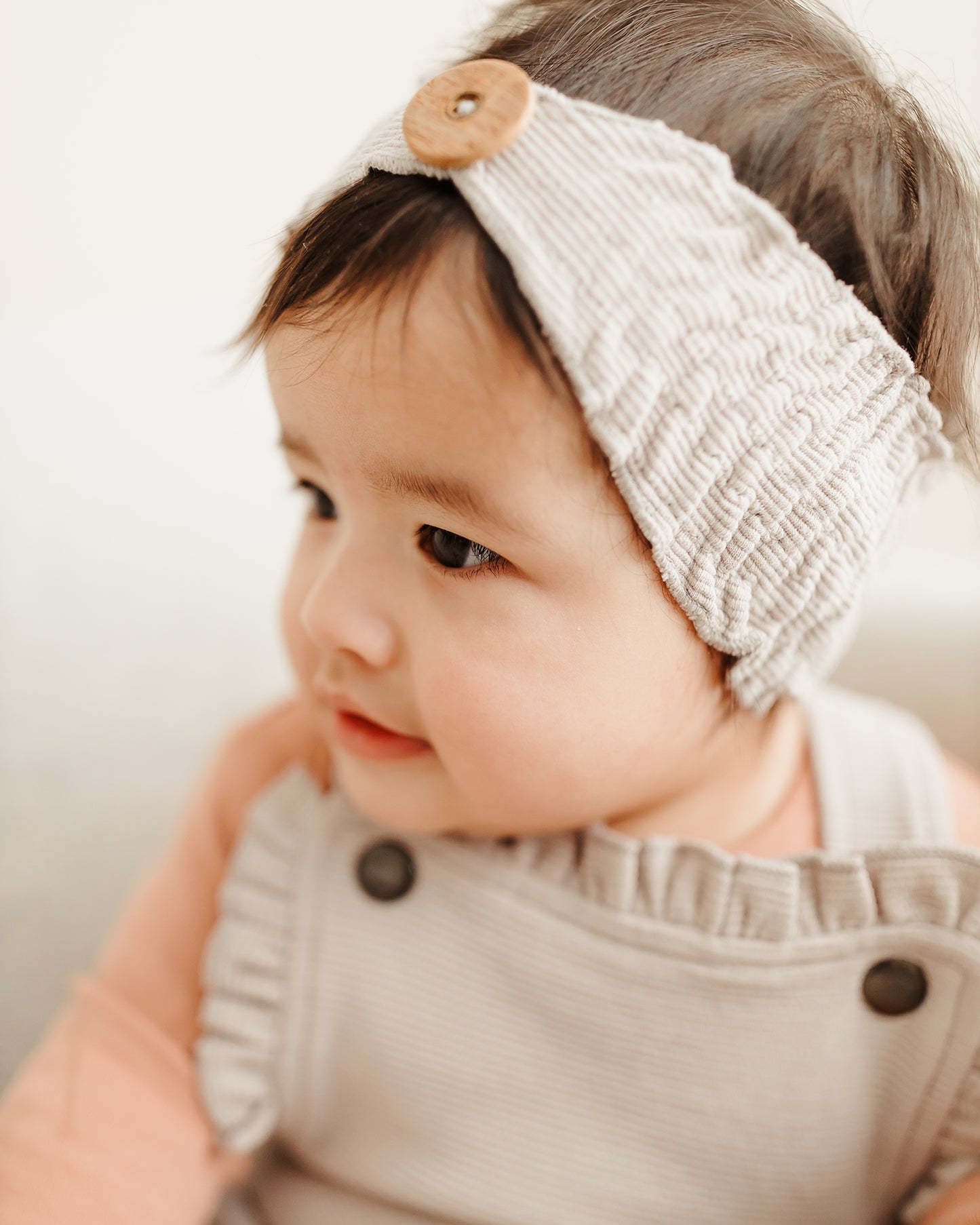 
                  
                    Corduroy Headband in Fog
                  
                
