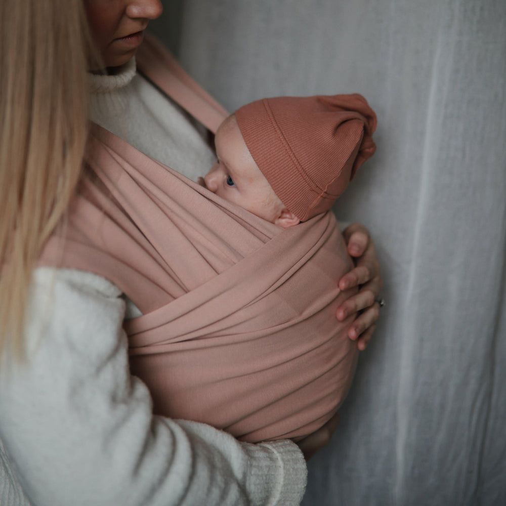 
                  
                    Ribbed Baby Beanie (Cedar)
                  
                