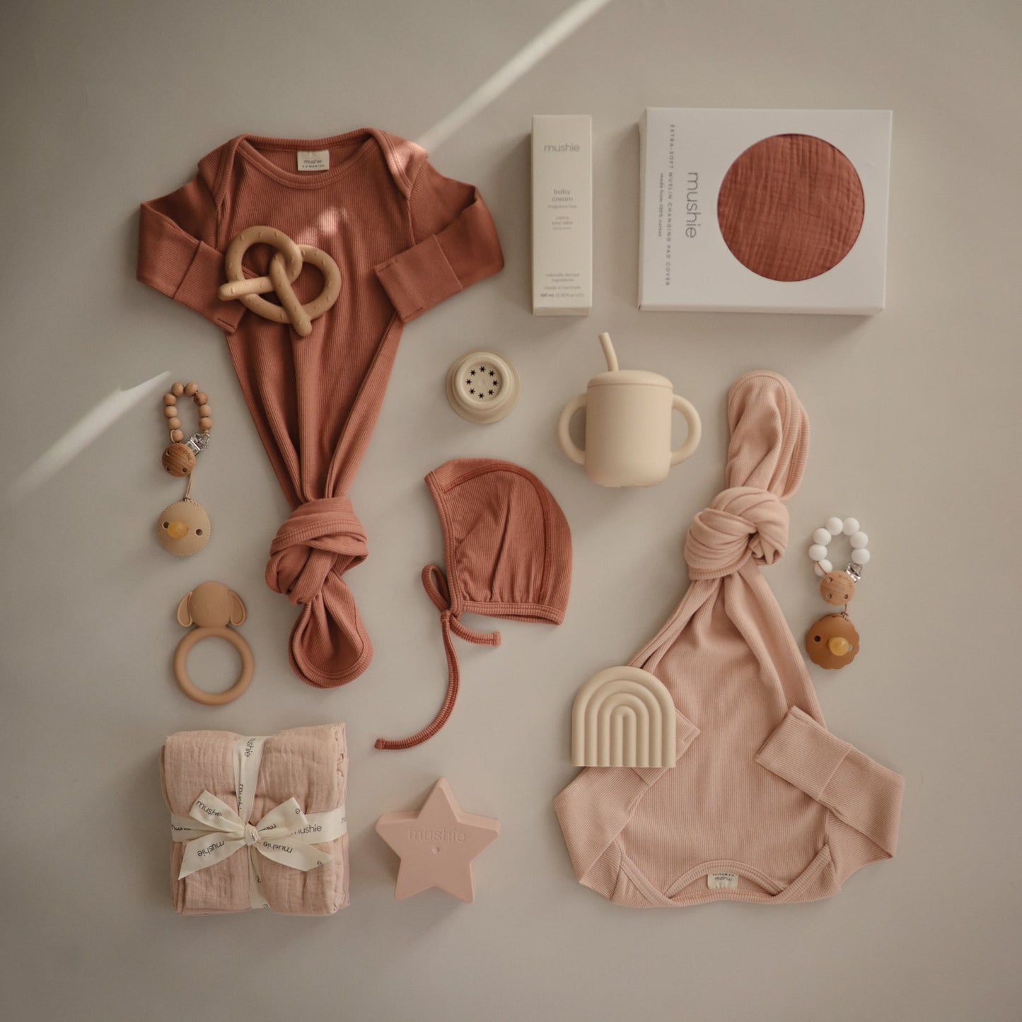 
                  
                    Ribbed Baby Bonnet (Cedar)
                  
                