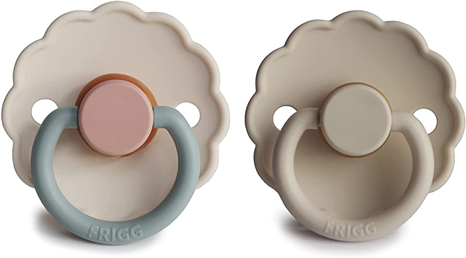 
                  
                    FRIGG Daisy Natural Rubber Pacifier - Cotton Candy/Sandstone
                  
                