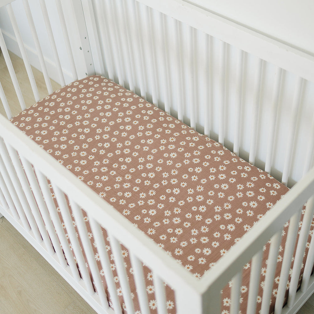 
                  
                    Daisy Dream Muslin Crib Sheet
                  
                