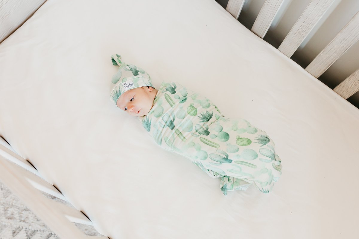 
                  
                    Desert Knit Swaddle
                  
                