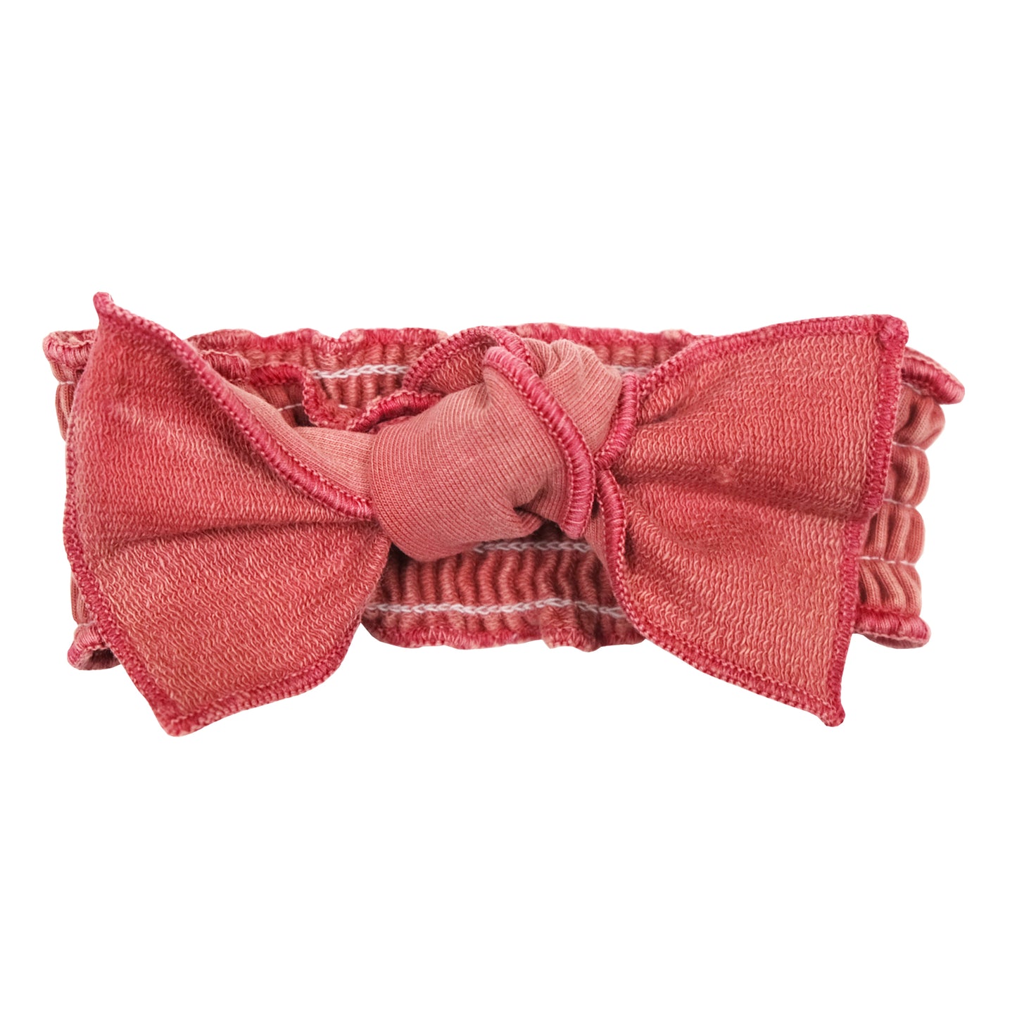 
                  
                    Faux Denim Smocked Headband in Sienna
                  
                