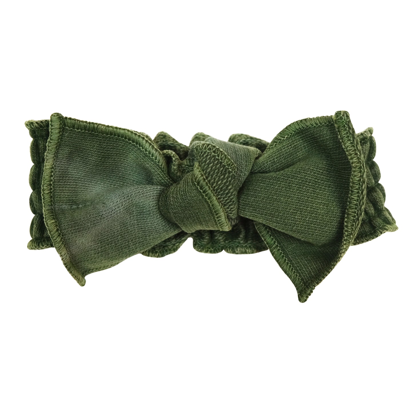 
                  
                    Forest French Terry Smocked Headband
                  
                