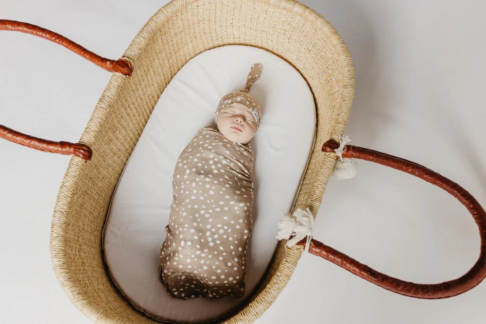 
                  
                    Fawn Knit Swaddle
                  
                