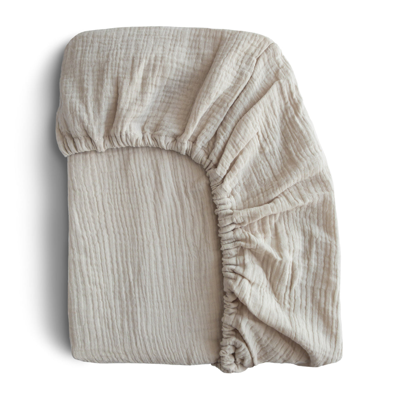 
                  
                    Extra Soft Muslin Crib Sheet (Fog)
                  
                