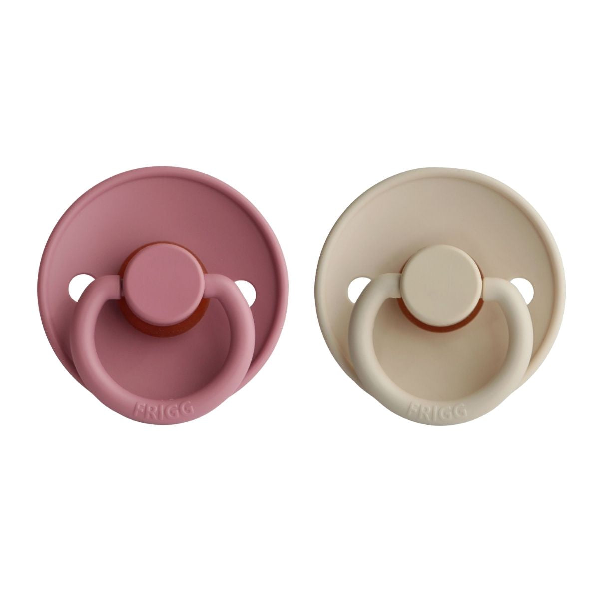 
                  
                    FRIGG Natural Rubber Pacifier - Dusty Rose/Sandstone
                  
                