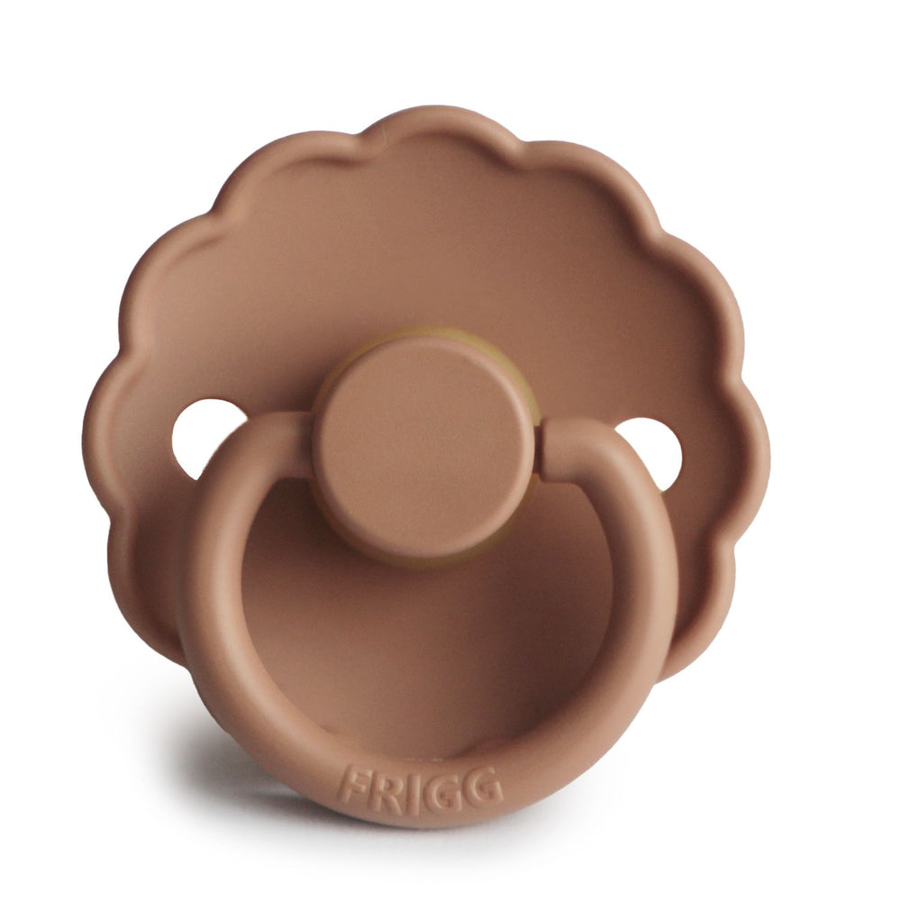 
                  
                    FRIGG Daisy Natural Rubber Pacifier - Peach Bronze 2-Pack
                  
                