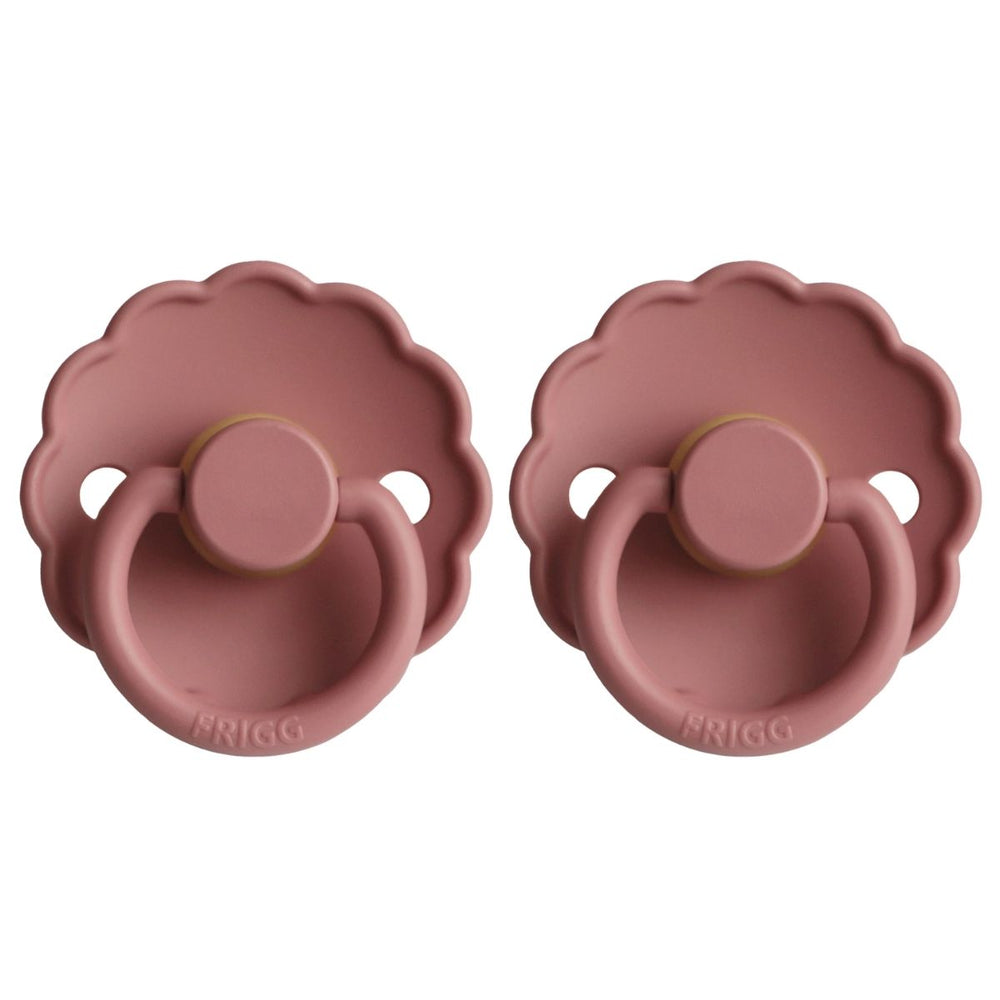 
                  
                    FRIGG Daisy Natural Rubber Pacifier - Powder Blush 2-Pack
                  
                